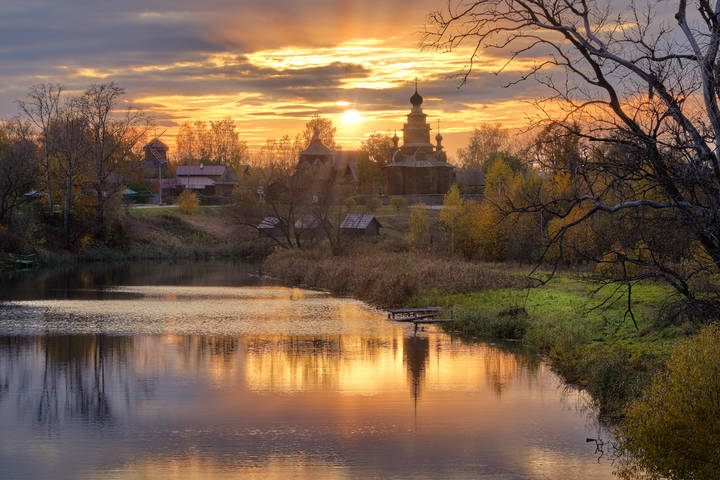 Осень в Суздале