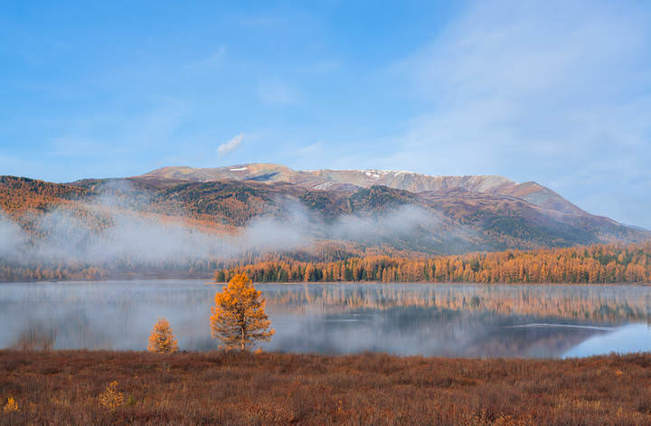 Утро на Талдукёль