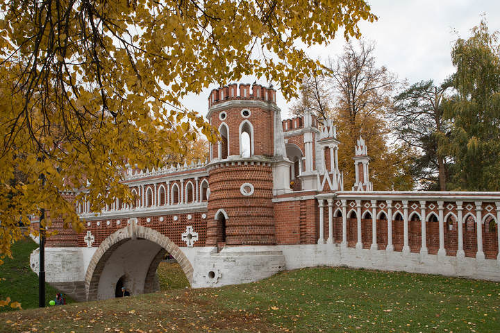 Осень в Царицыно