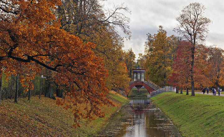 Осень в Пушкине