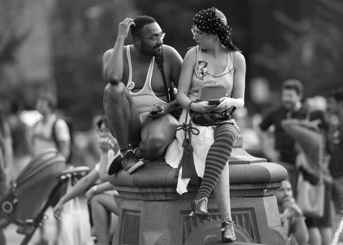 Only in New York...)))