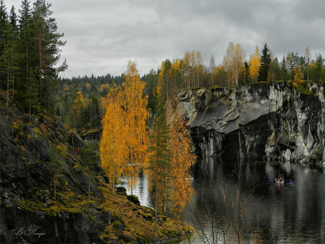 Осень в Мраморном каньоне