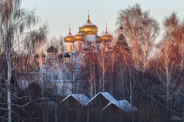 В закатном свете