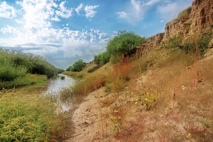 Вдоль протоки