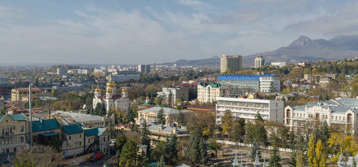 Вид на Пятигорск