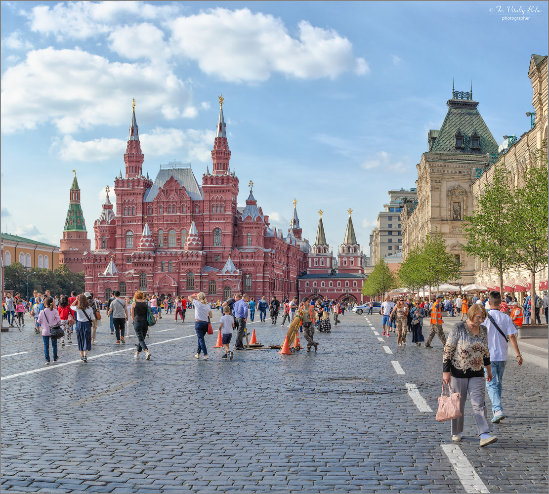 Москва. Красная площадь. Исторический музей