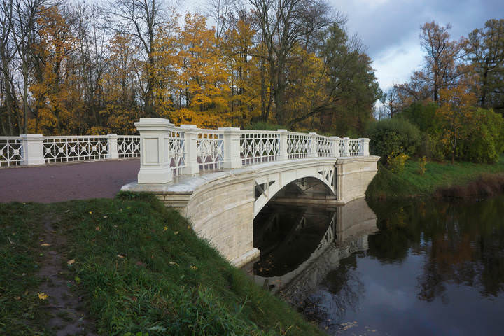 Осенью в парке