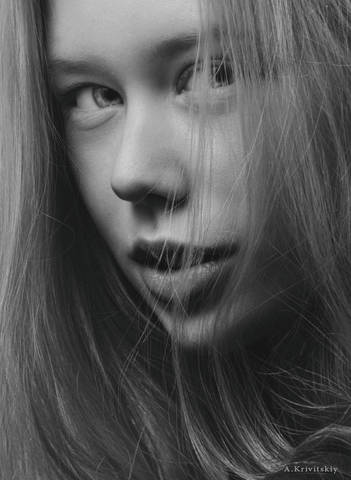 Portrait. Studio A. Krivitsky.