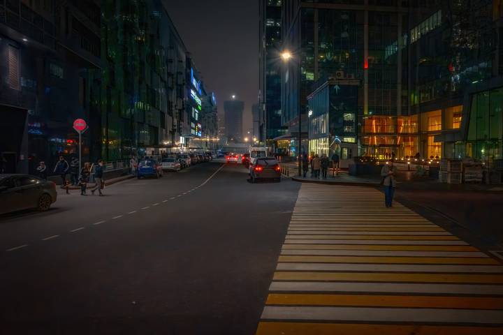 Улочки Москва Сити