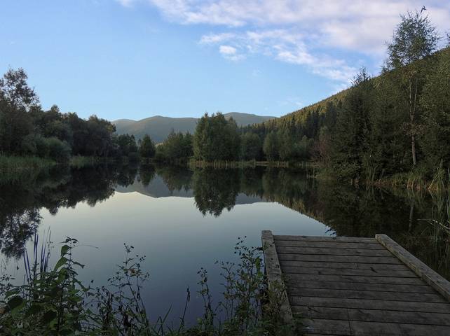 Горное озеро