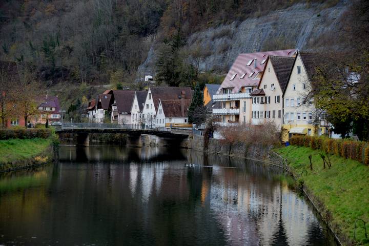 Старинный город..  Sulz am Neckar..