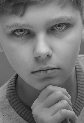 Portrait. Studio A. Krivitsky.