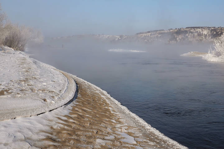 Морозным днём