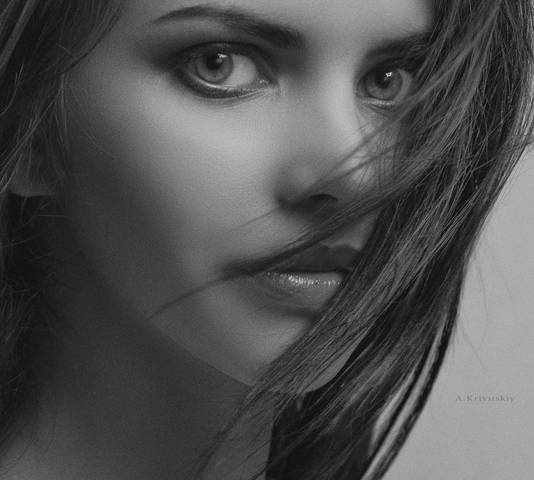 Portrait. Studio A. Krivitsky.