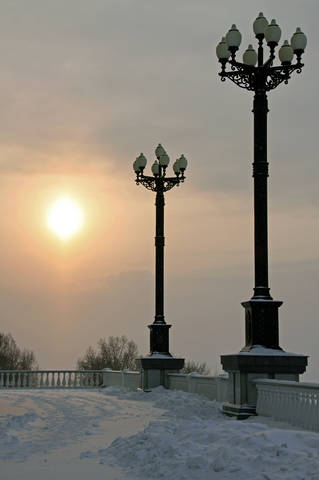 Утро морозное