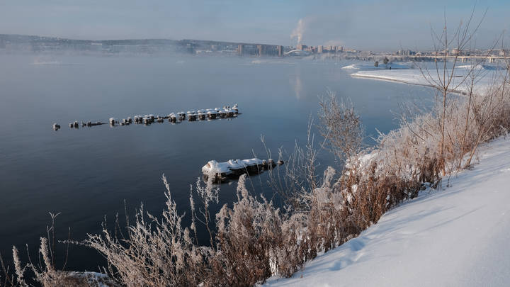 Иркутск. Берег Ангары.