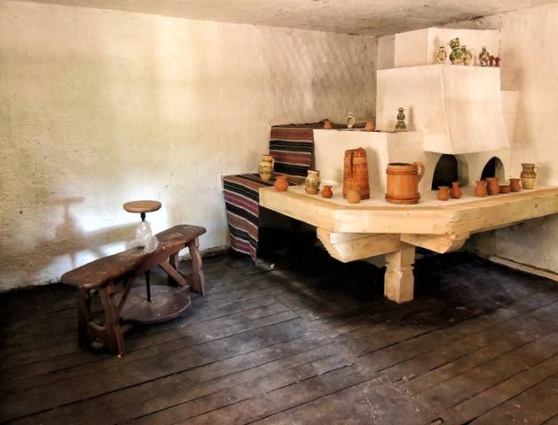 В сельской хате