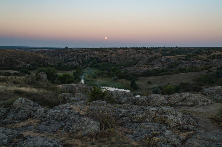 Закат Луны