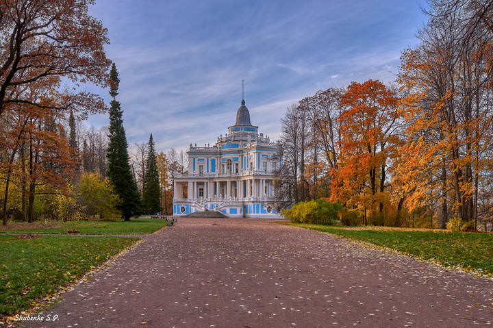 Осень в Ораниенбауме