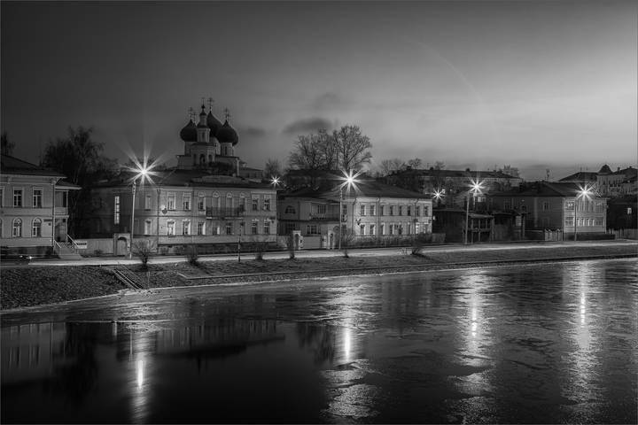 Осенним утром...