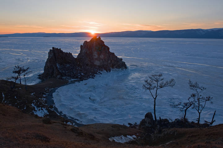 Байкал, зима