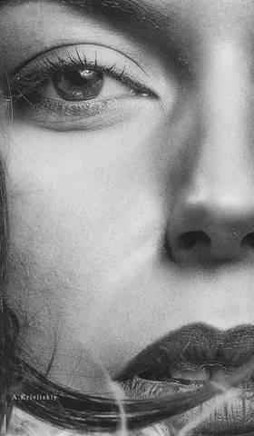 Portrait. Studio A. Krivitsky.