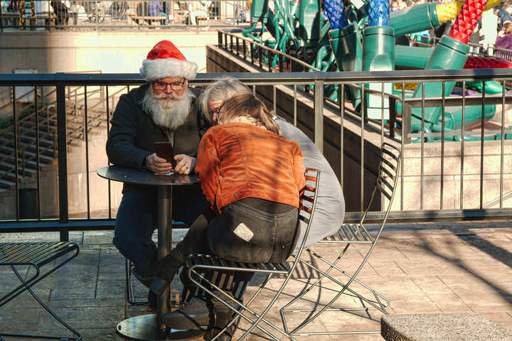 Семейный досуг Санты