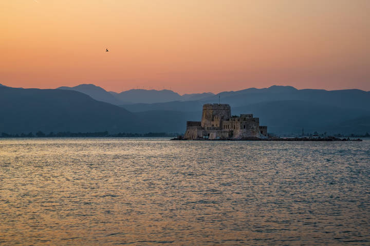 Вечер на море