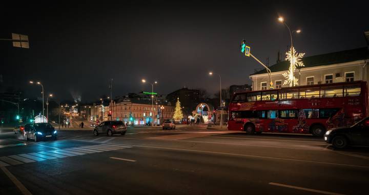 Москва новогодняя