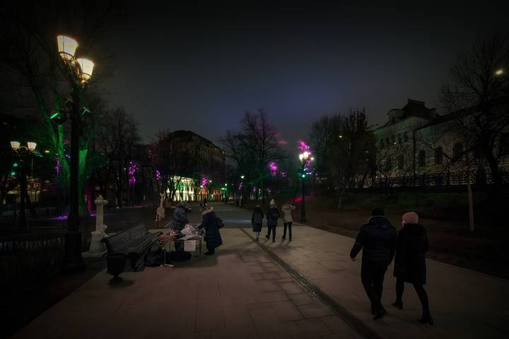 Москва предновогодняя