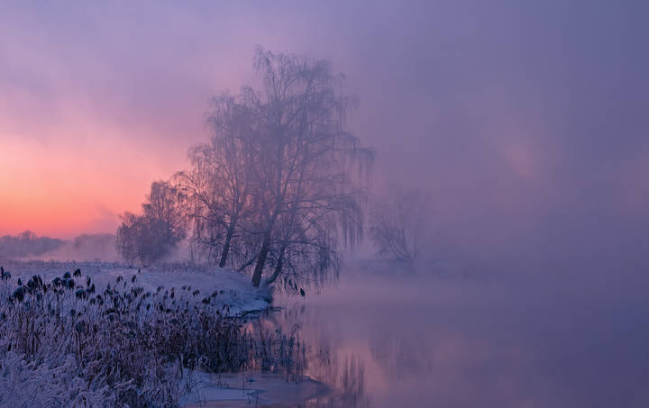 Январский закат