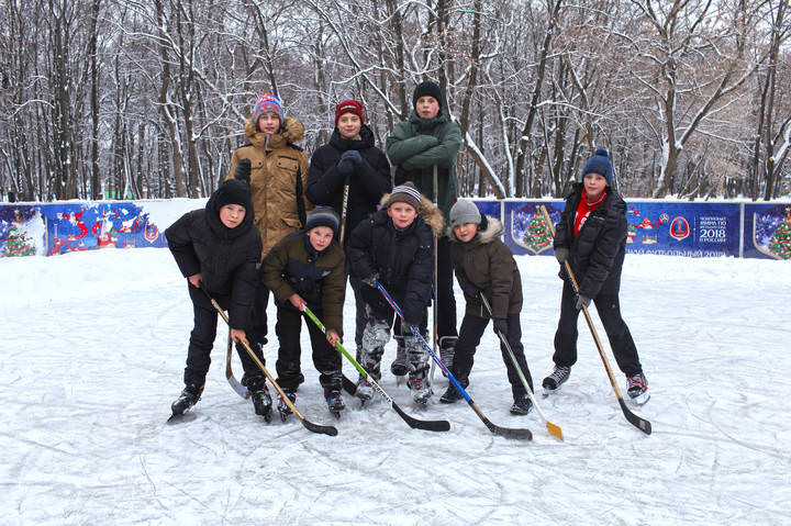 Хоккеисты