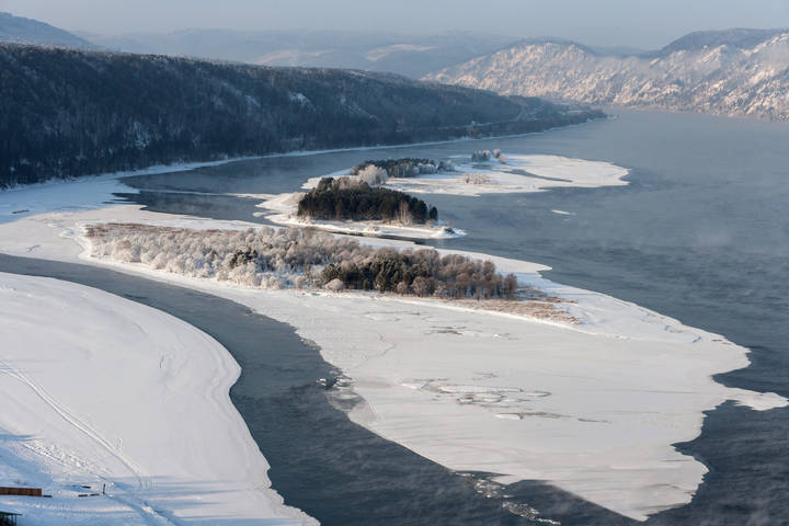 Острова на Енисее