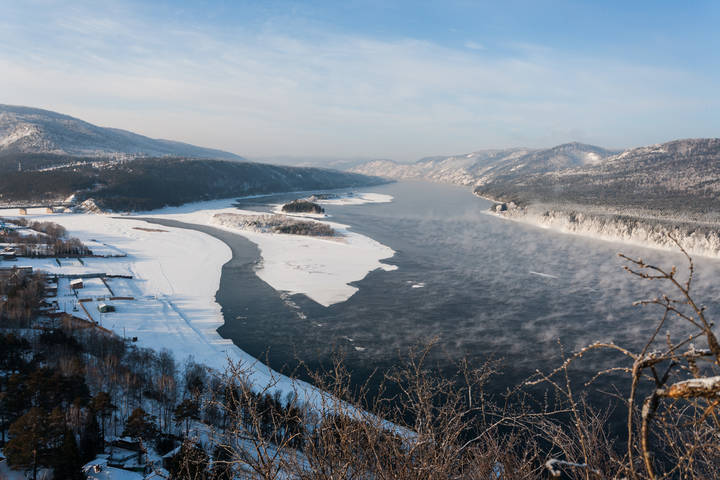 Манская промоина к Енисею.