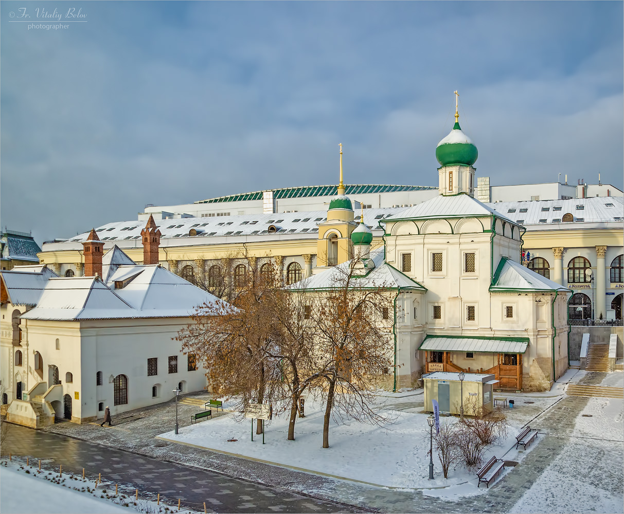 Москва. Церковь Максима Блаженного на Варварке