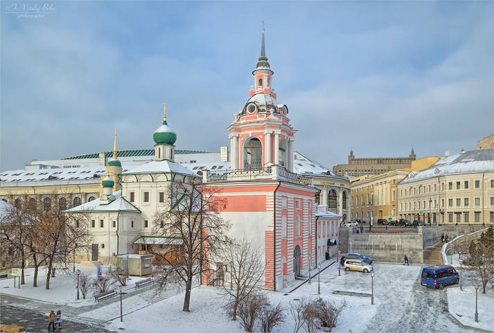 Москва. Знаменский монастырь. Колокольня