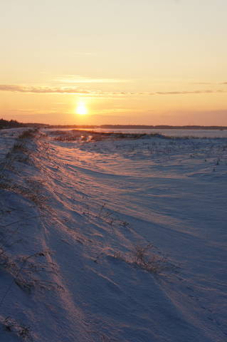 Отблеск заката.