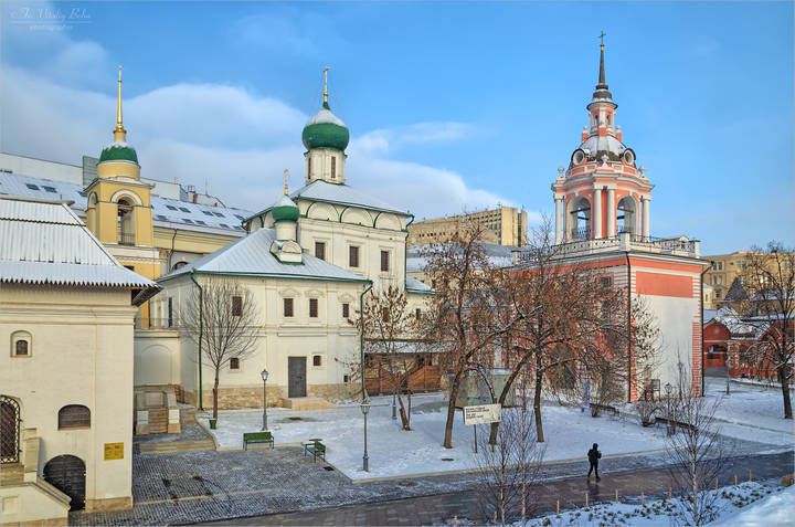 Москва. Храм Маскима Блаженного на Варварке