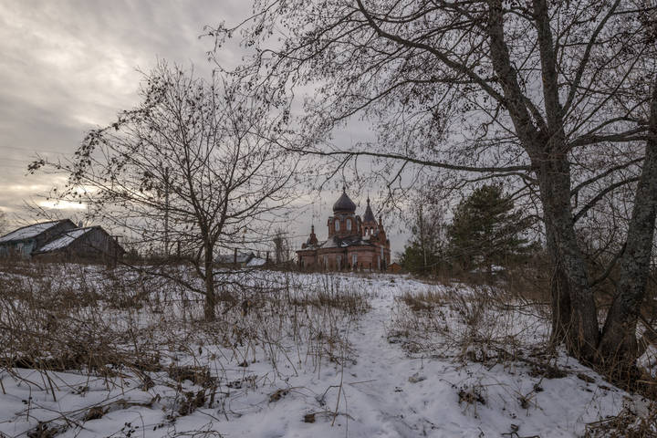 Вечерело