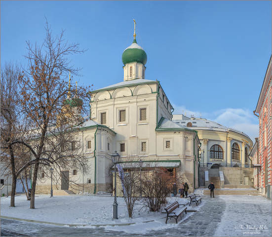 Москва. Храм Максима Блаженного на Варварке