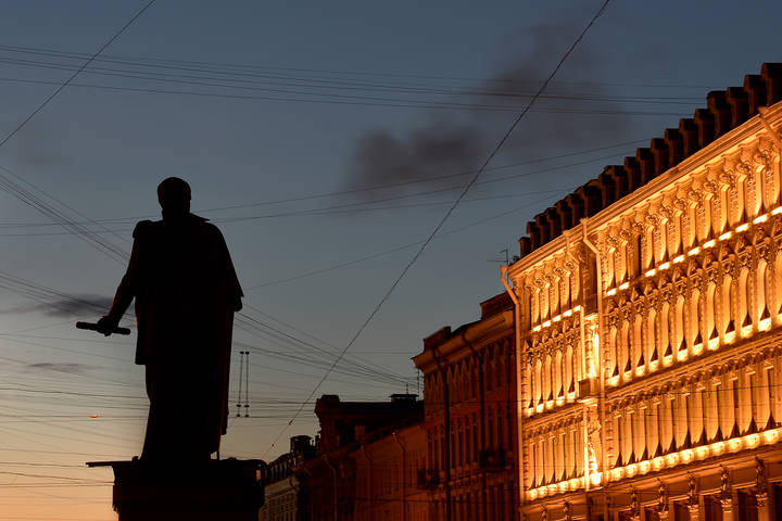 Ночной Питер.