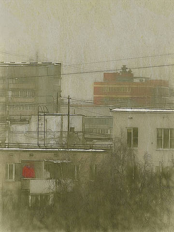 красное одеяло
