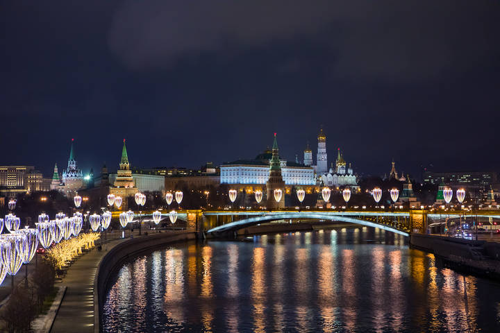 Новогодняя Москва