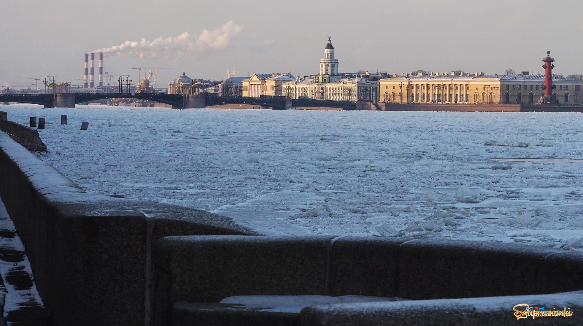 Санкт-Петербург в январе 2018