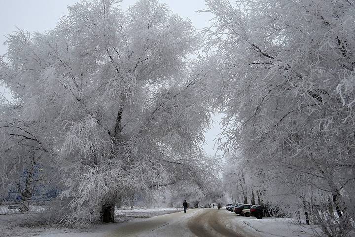 Зимний городской мотив 