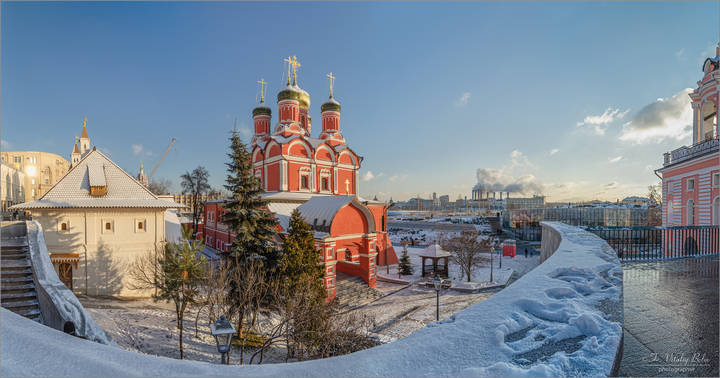 Москва. Храм Знамения Божией Матери (Знаменский монастырь на Варварке)