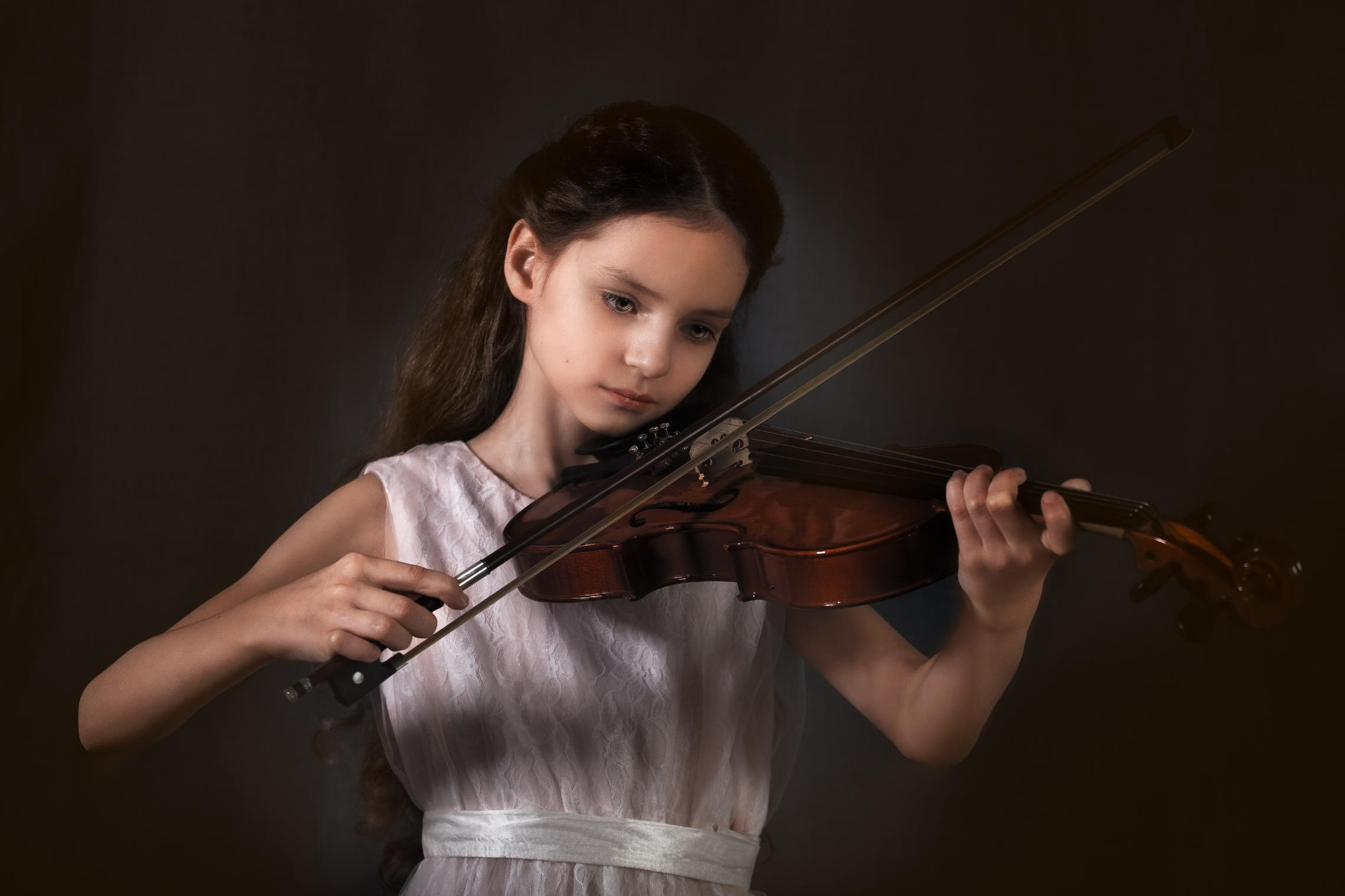 The First Violin Lesson