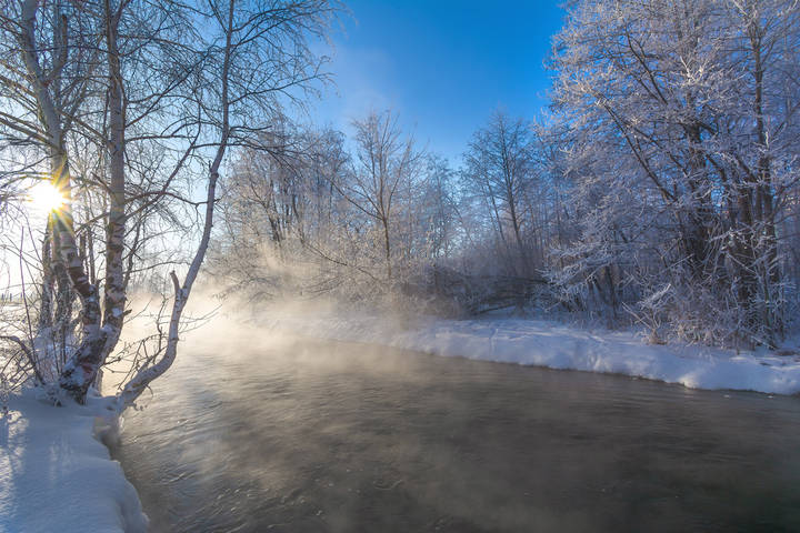 Морозное утро