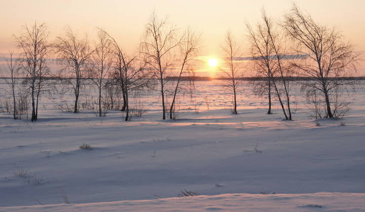 Закат-предвестник ночи.