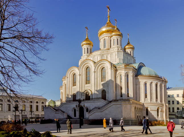 Храм Воскресенья Христова и Новомученников и исповедников Церкви Русской.